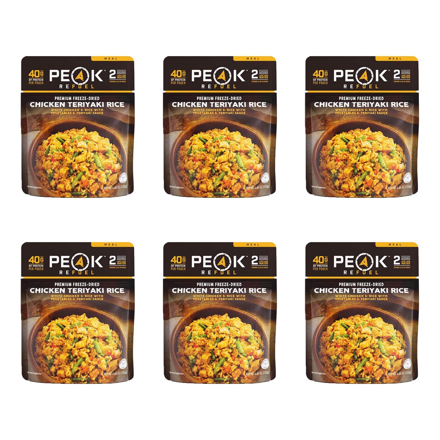 Chicken Teriyaki Rice - 6-Pack - Meals