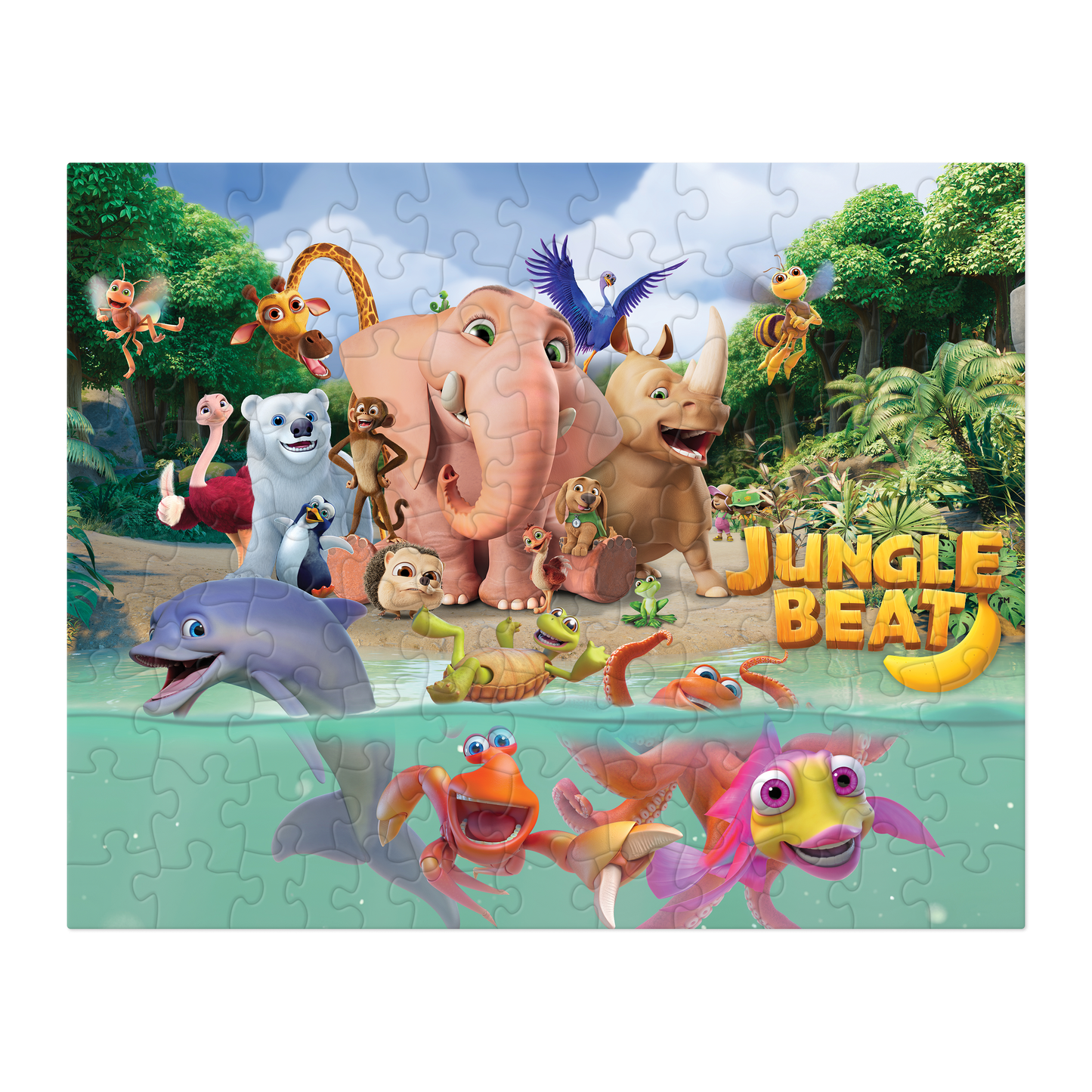 Jungle Beat - Trunk & Friends Puzzle - Puzzles