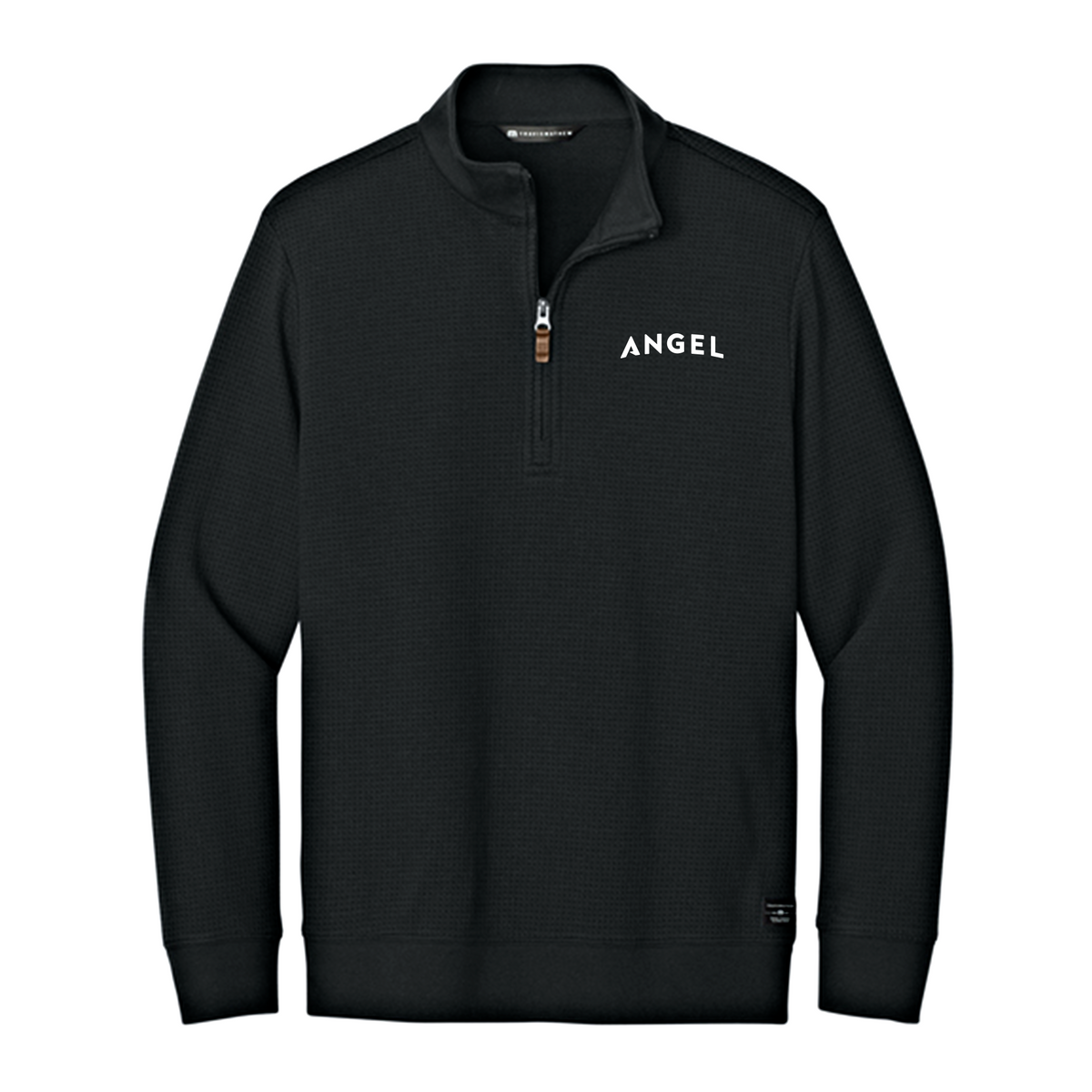 Angel X TravisMathew Men's Waffle 1/4 Zip