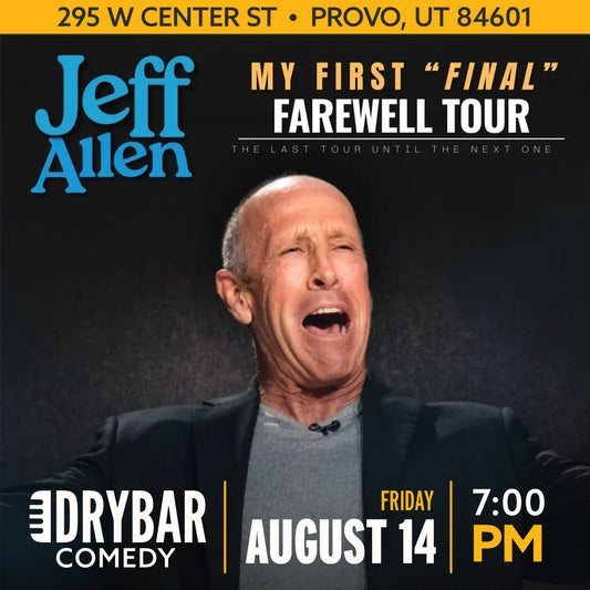 Fri Aug 14th - Jeff Allen @7pm