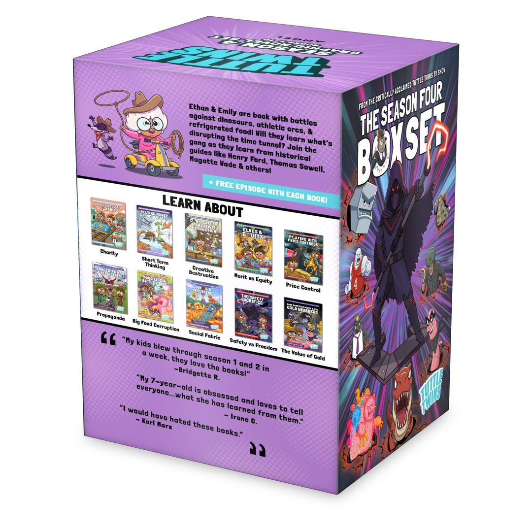 Season 4 Graphic Novel Hardcover Box Set