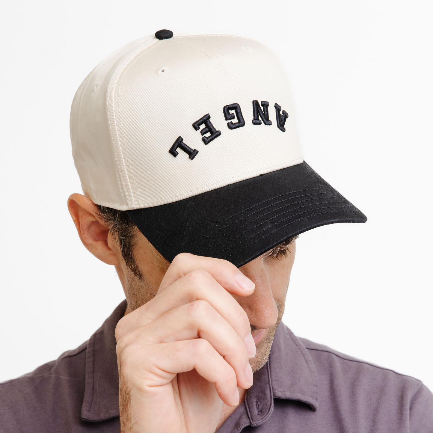 Angel Upside Down Snapback Hat - Hats