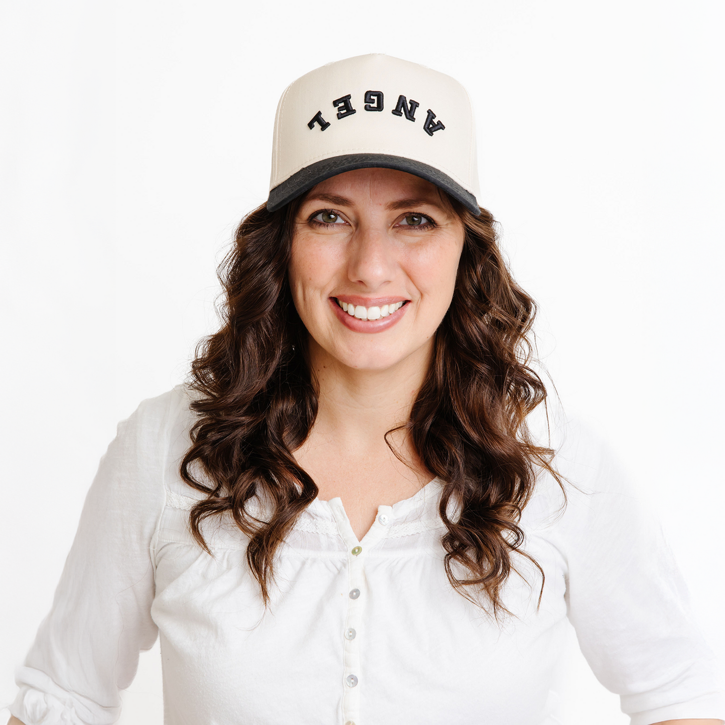 Angel Upside Down Snapback Hat - Hats