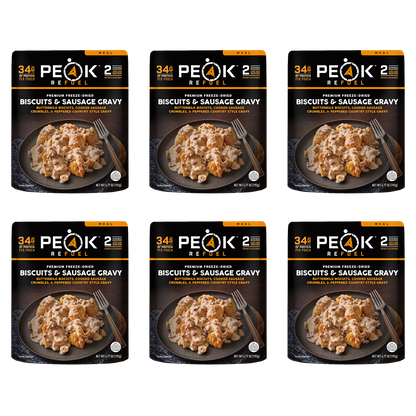 Biscuits & Sausage Gravy - 6-Pack - Meals