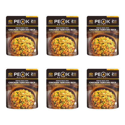 Chicken Teriyaki Rice - 6-Pack - Meals
