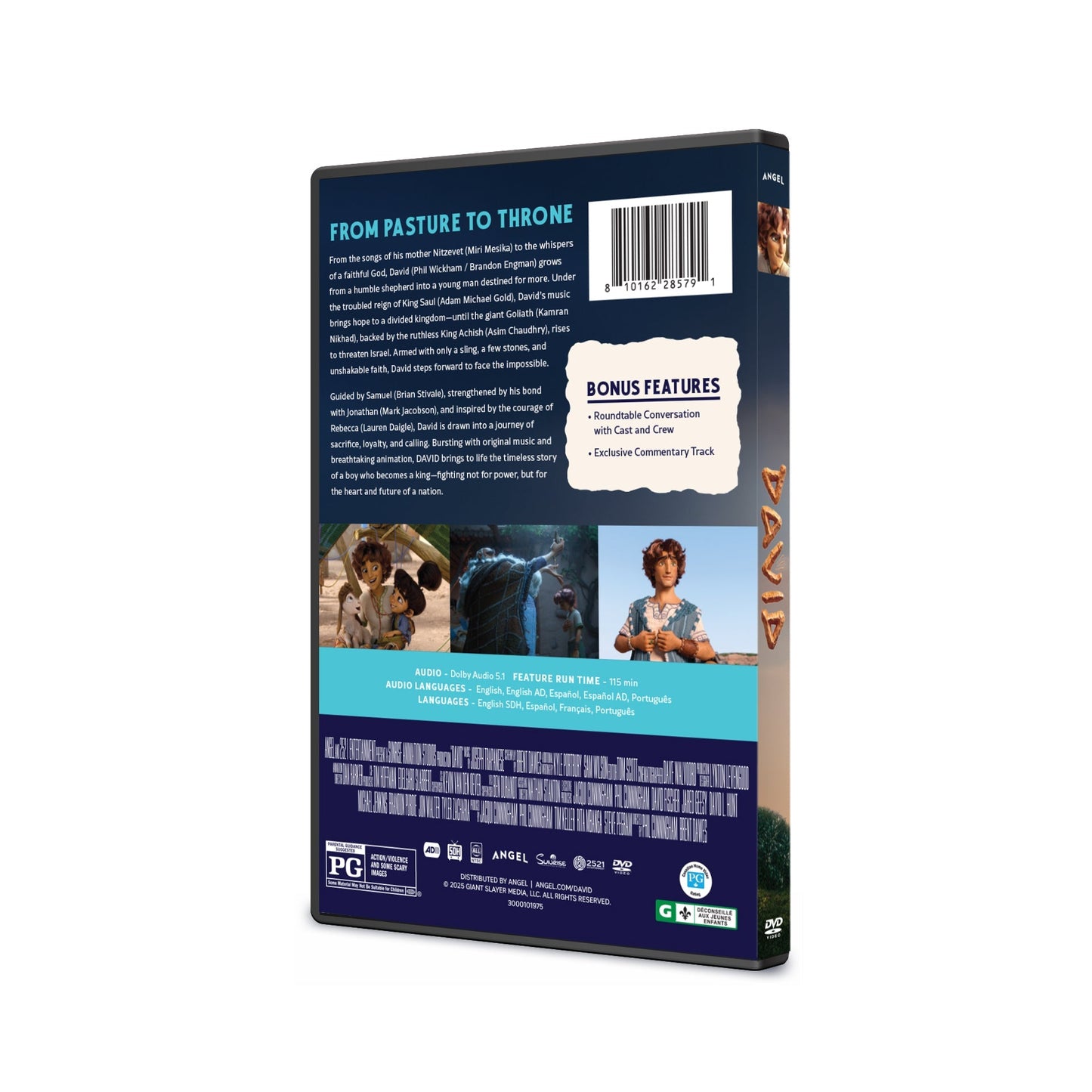 DAVID - Blu-ray / DVD Combo Pack - DVD & Blu-ray