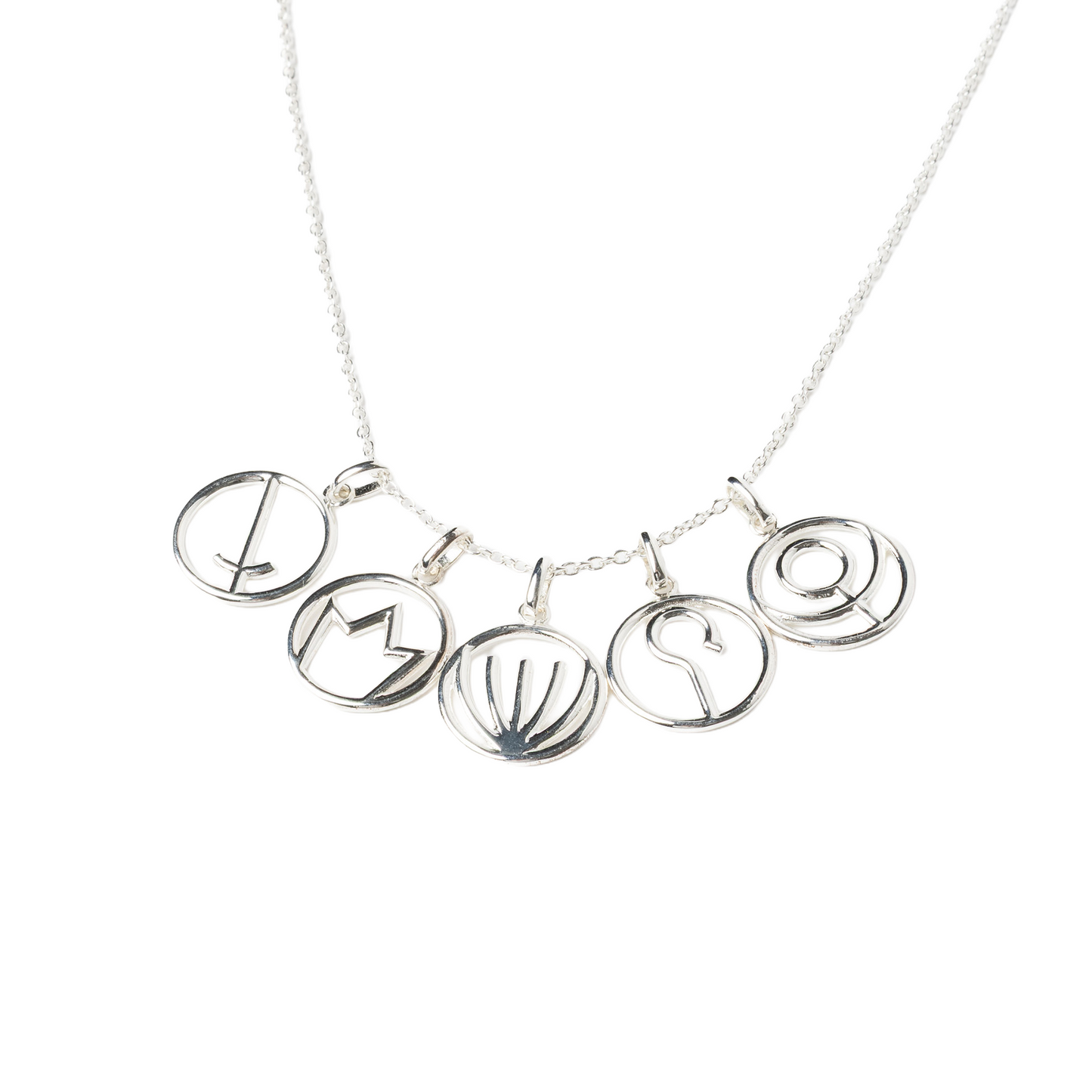 DAVID Charm Necklace - Necklaces