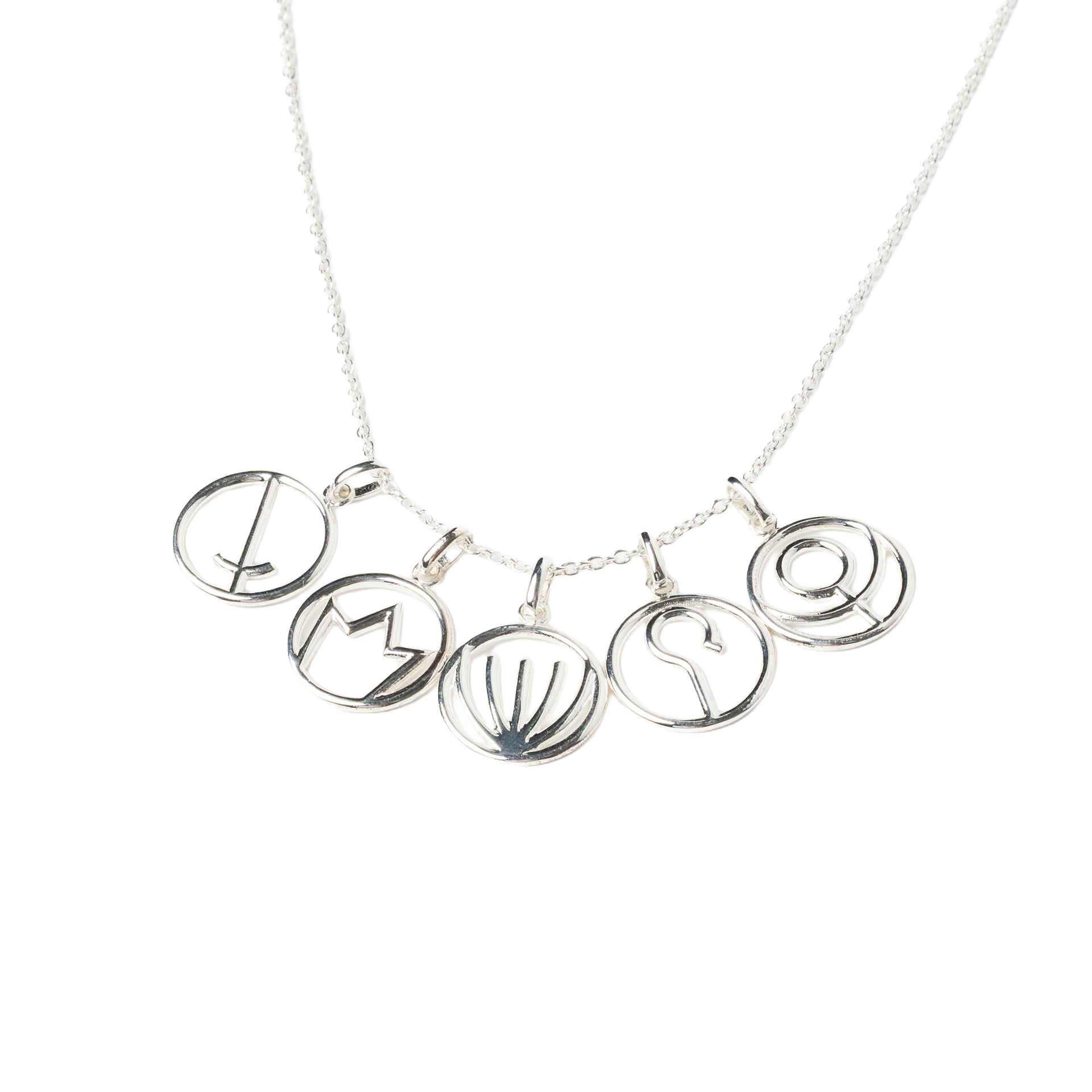 DAVID Charm Necklace - Necklaces