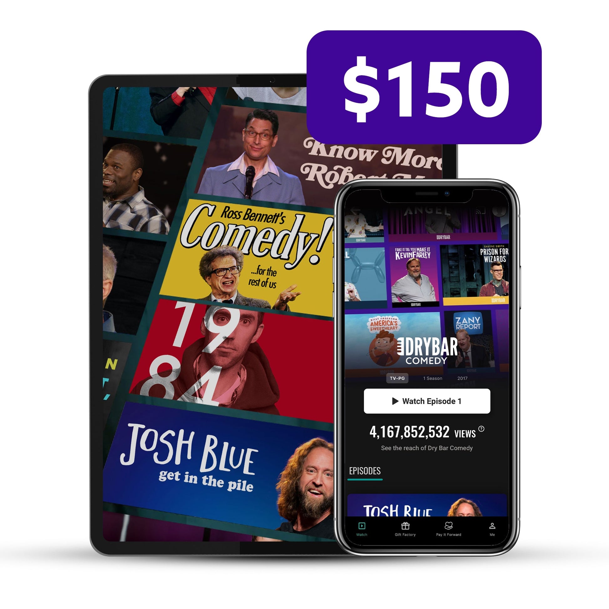 Dry Bar Comedy - Pay It Forward - $150 - PIF