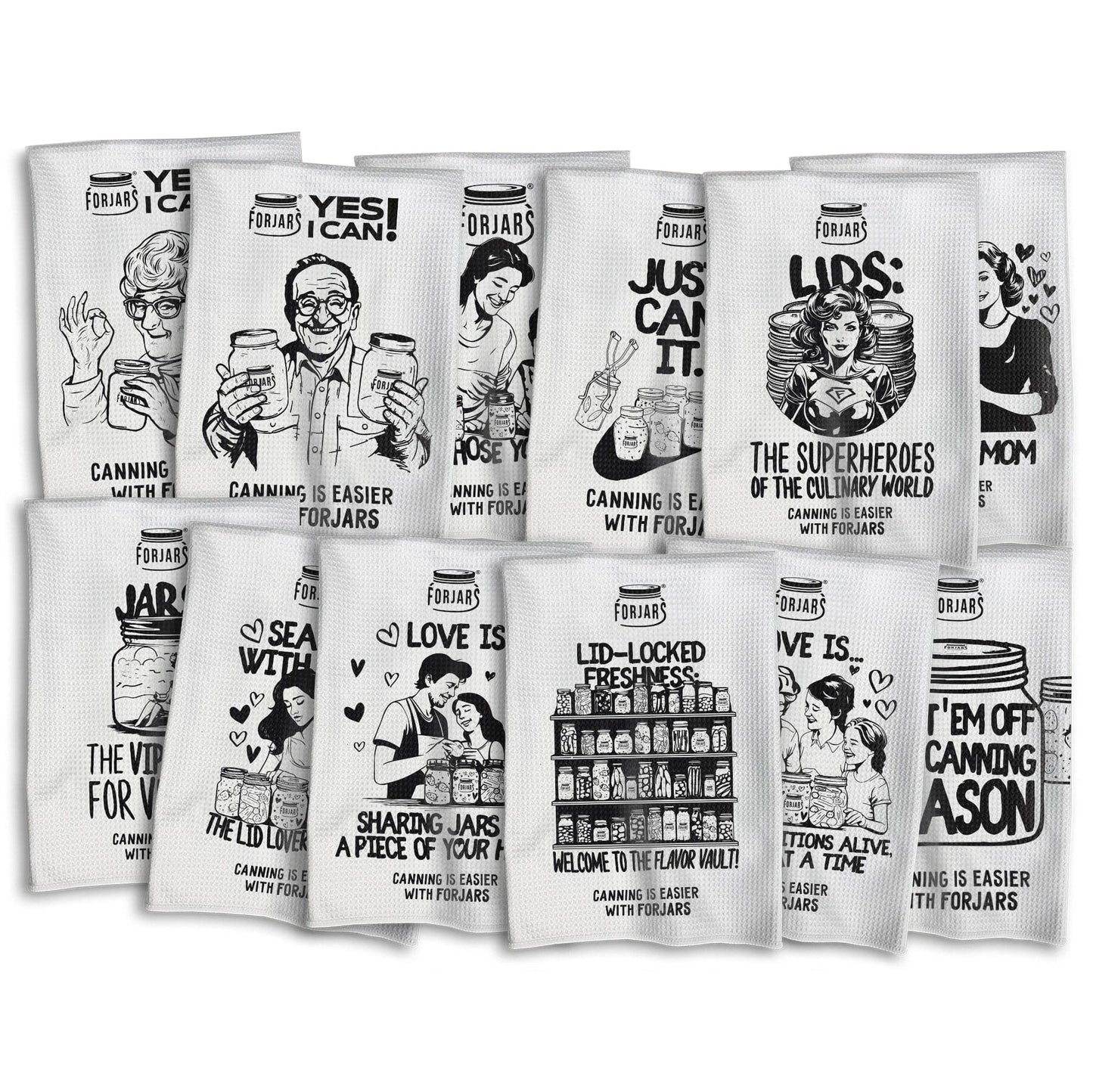 Forjars® Microfiber Waffle Towel