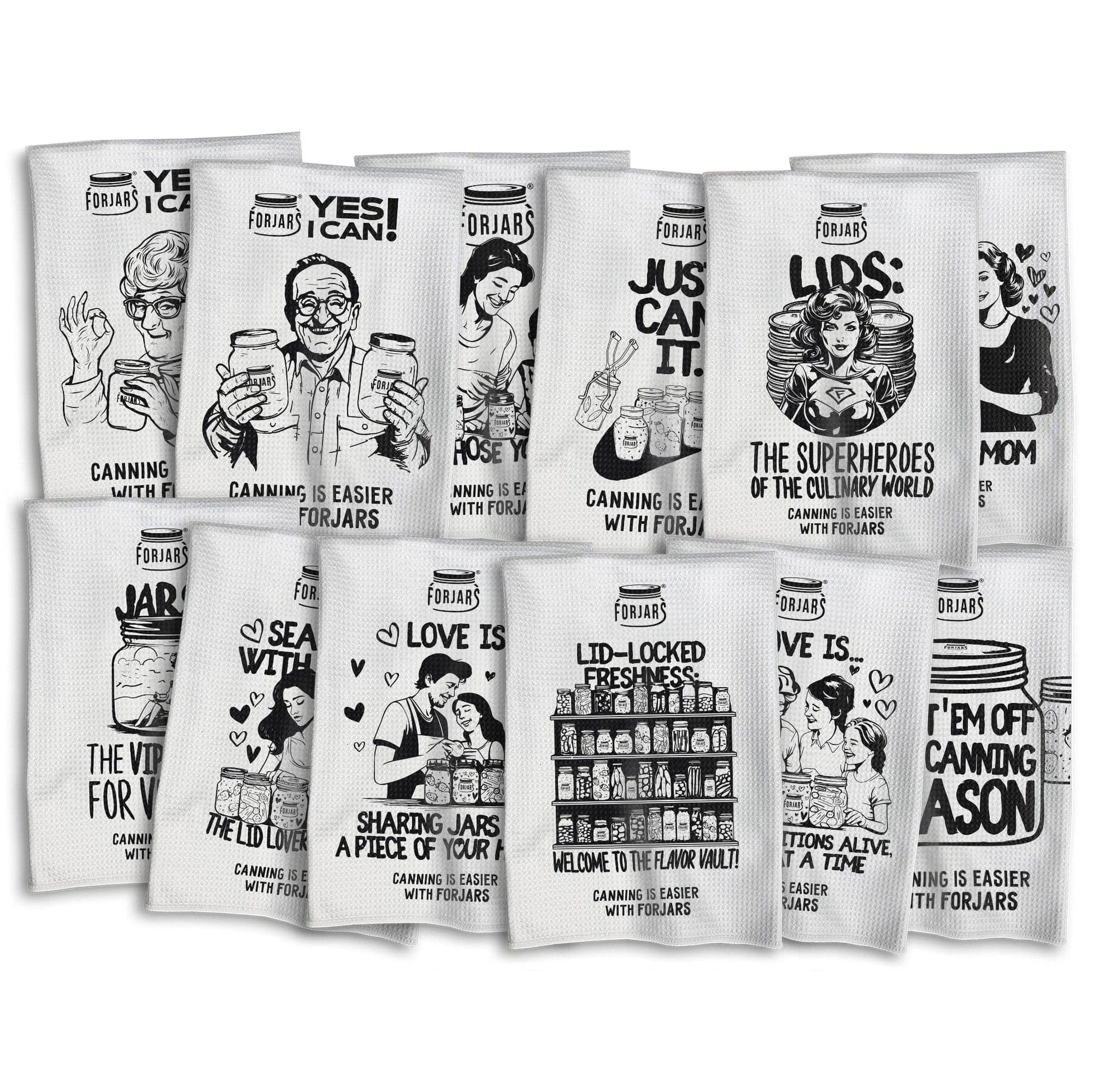 Forjars® Microfiber Waffle Towel