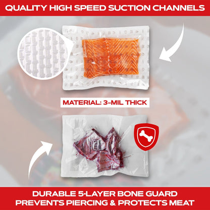 Forjars® Vacuum Sealer Roll (11-inch) - Vacuum Sealer Bags