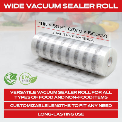 Forjars® Vacuum Sealer Roll (11-inch) - Vacuum Sealer Bags