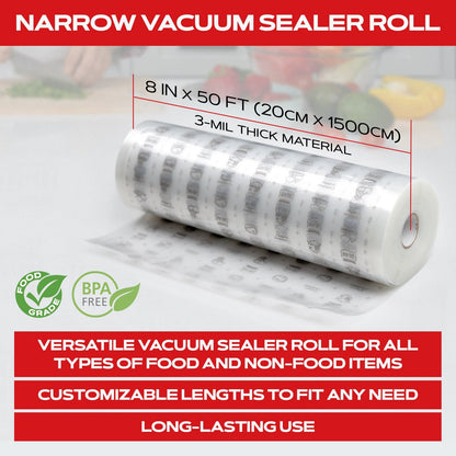 Forjars® Vacuum Sealer Roll (8-inch) - Vacuum Sealer Bags