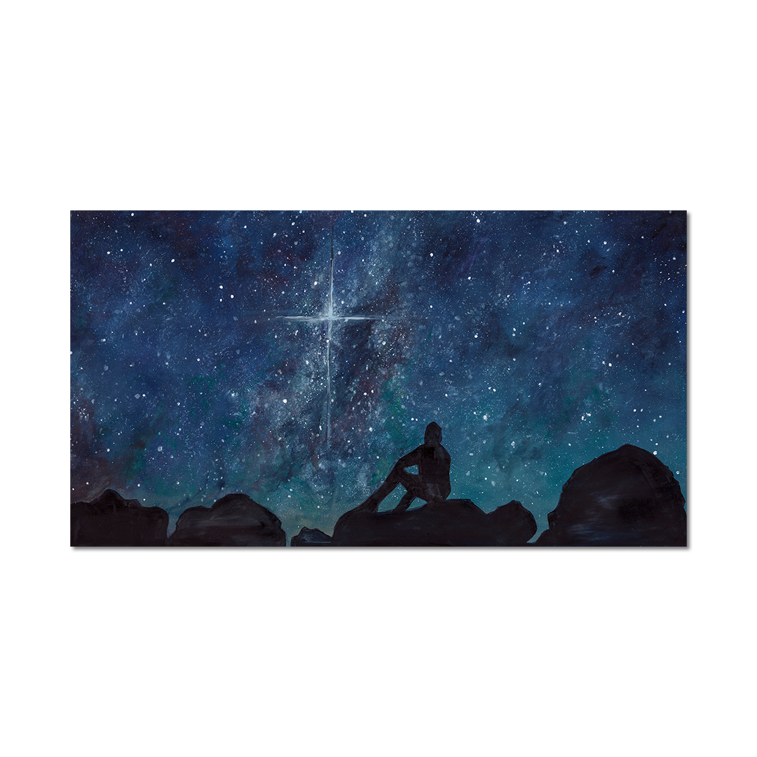 His Only Son - Abrahams Inheritance Fine Art Print - 6 x 11 - Art