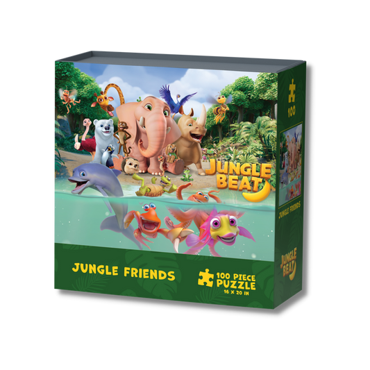 Jungle Beat - Trunk & Friends Puzzle - Puzzles