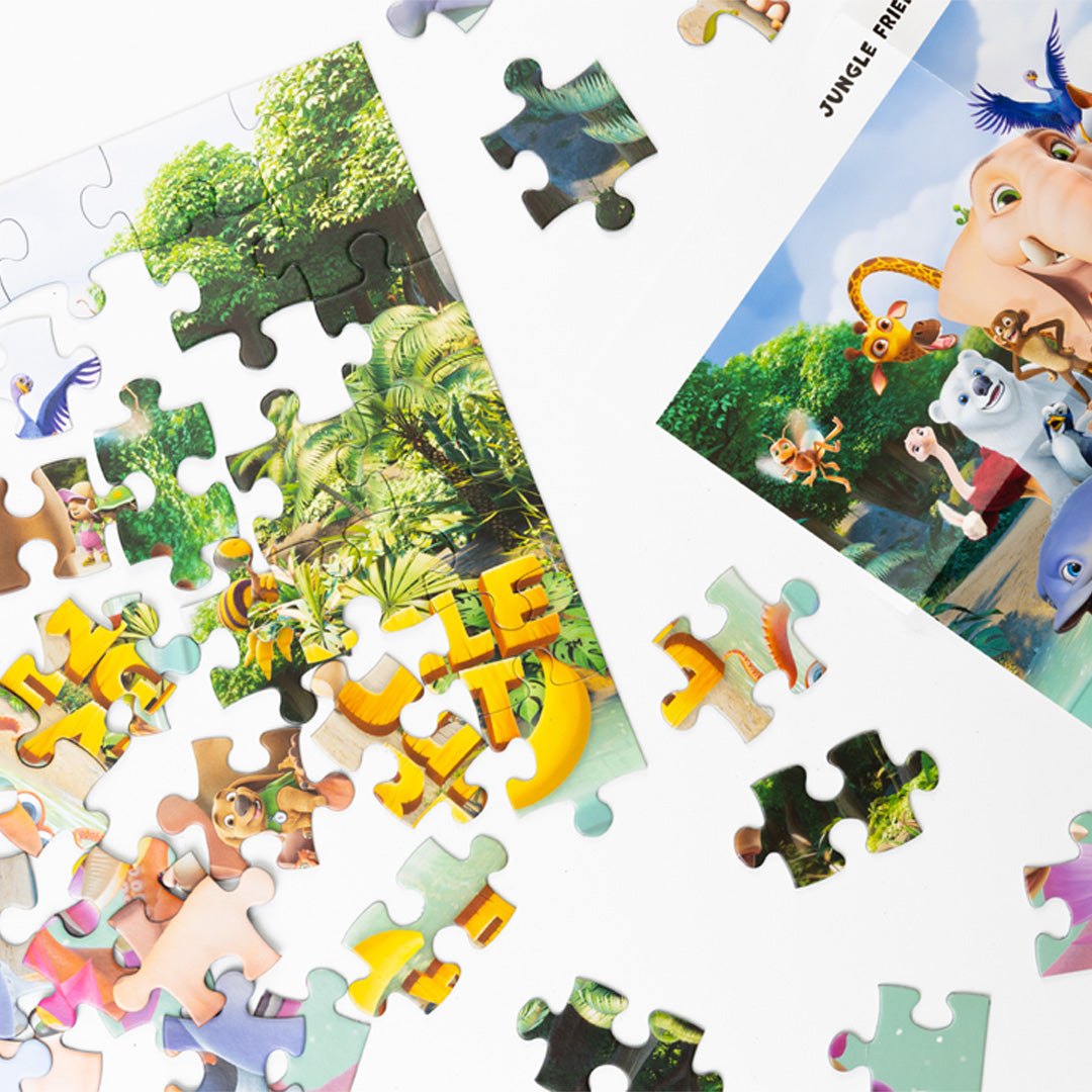 Jungle Beat - Trunk & Friends Puzzle - Puzzles