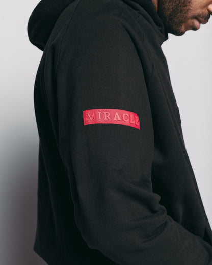 Core Black Hoodie