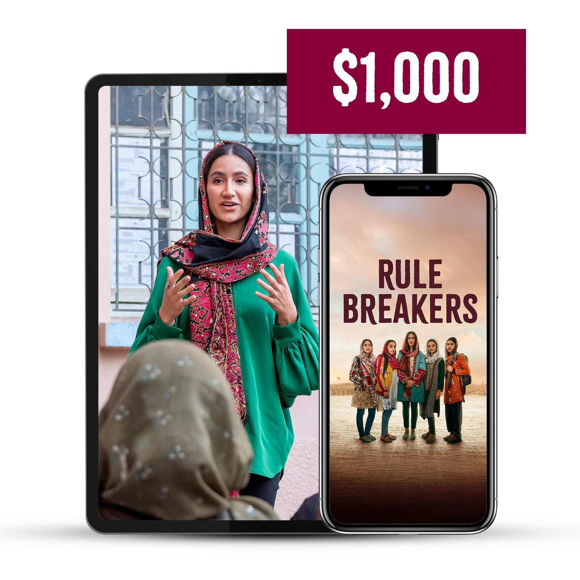 Rule Breakers - Pay It Forward - $1,000 - PIF