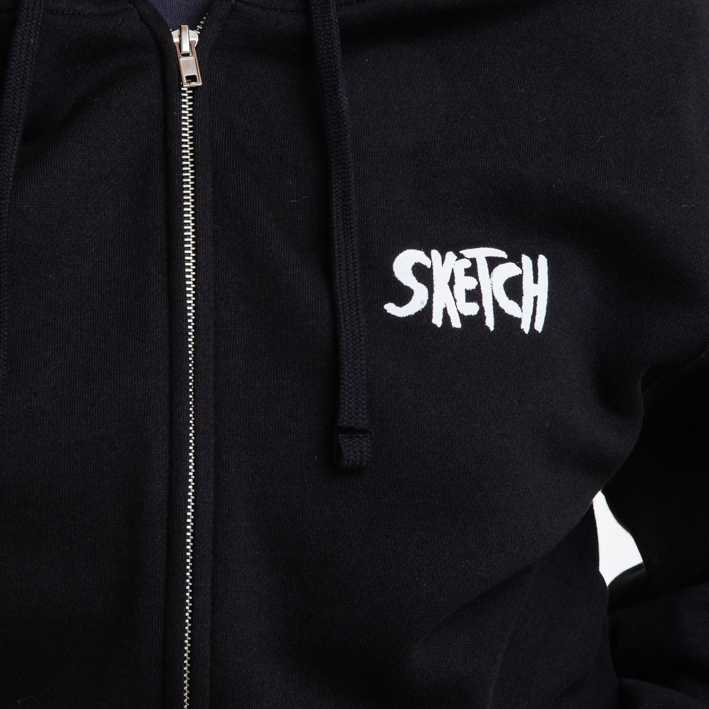 SKETCH Full Zip Wolf Hoodie - Hoodies
