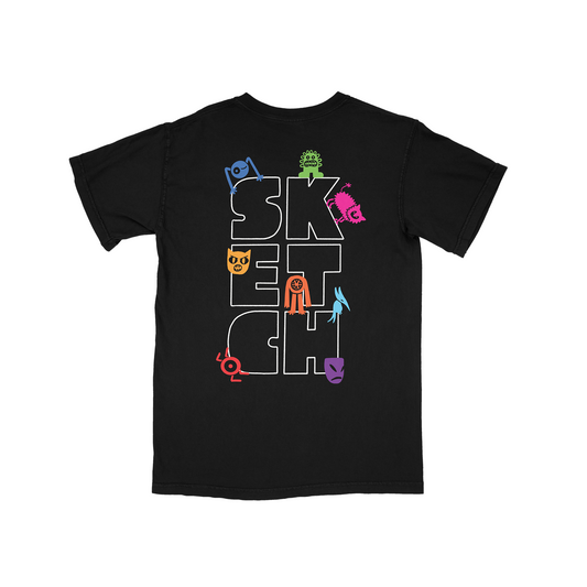 SKETCH Monster Mash Up T-Shirt - T-Shirts