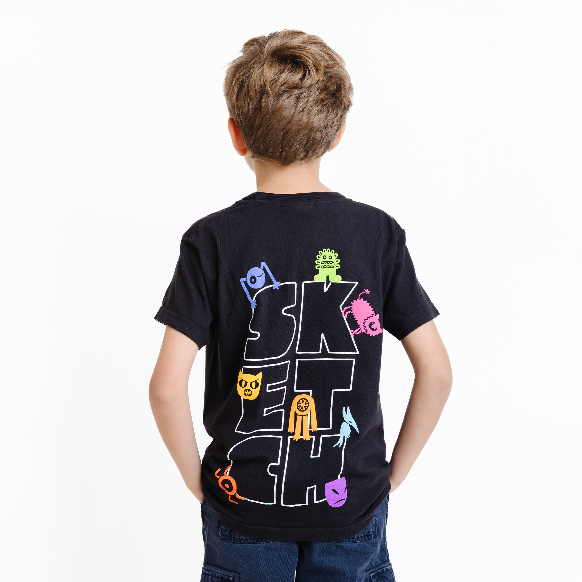 SKETCH Monster Mash Up T-Shirt - T-Shirts