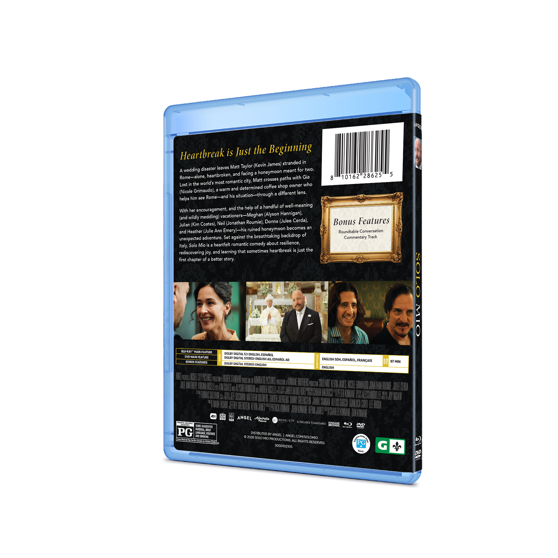 SOLO MIO Blu-ray + DVD - DVD & Blu-ray