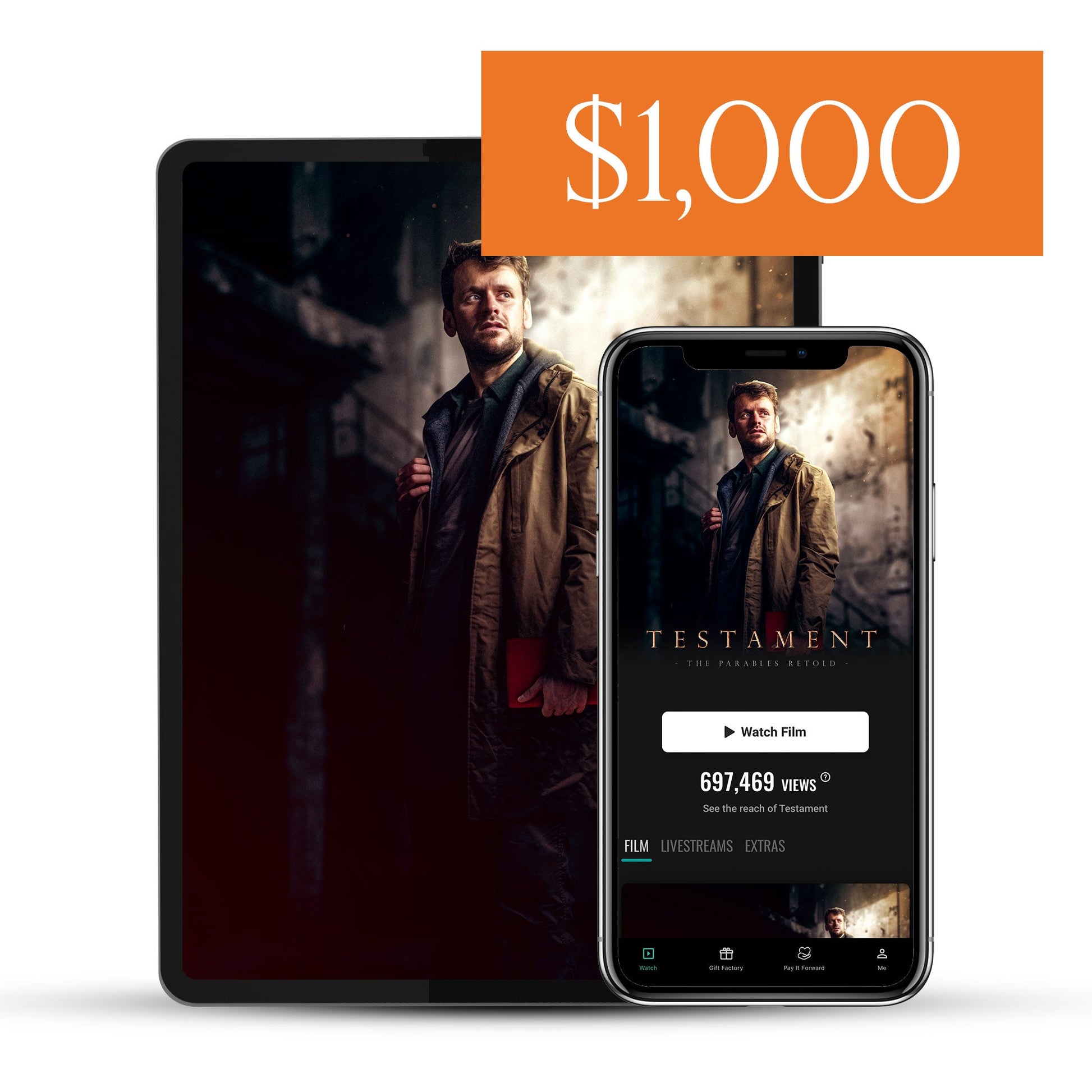 Testament - Pay It Forward - $1,000 - PIF