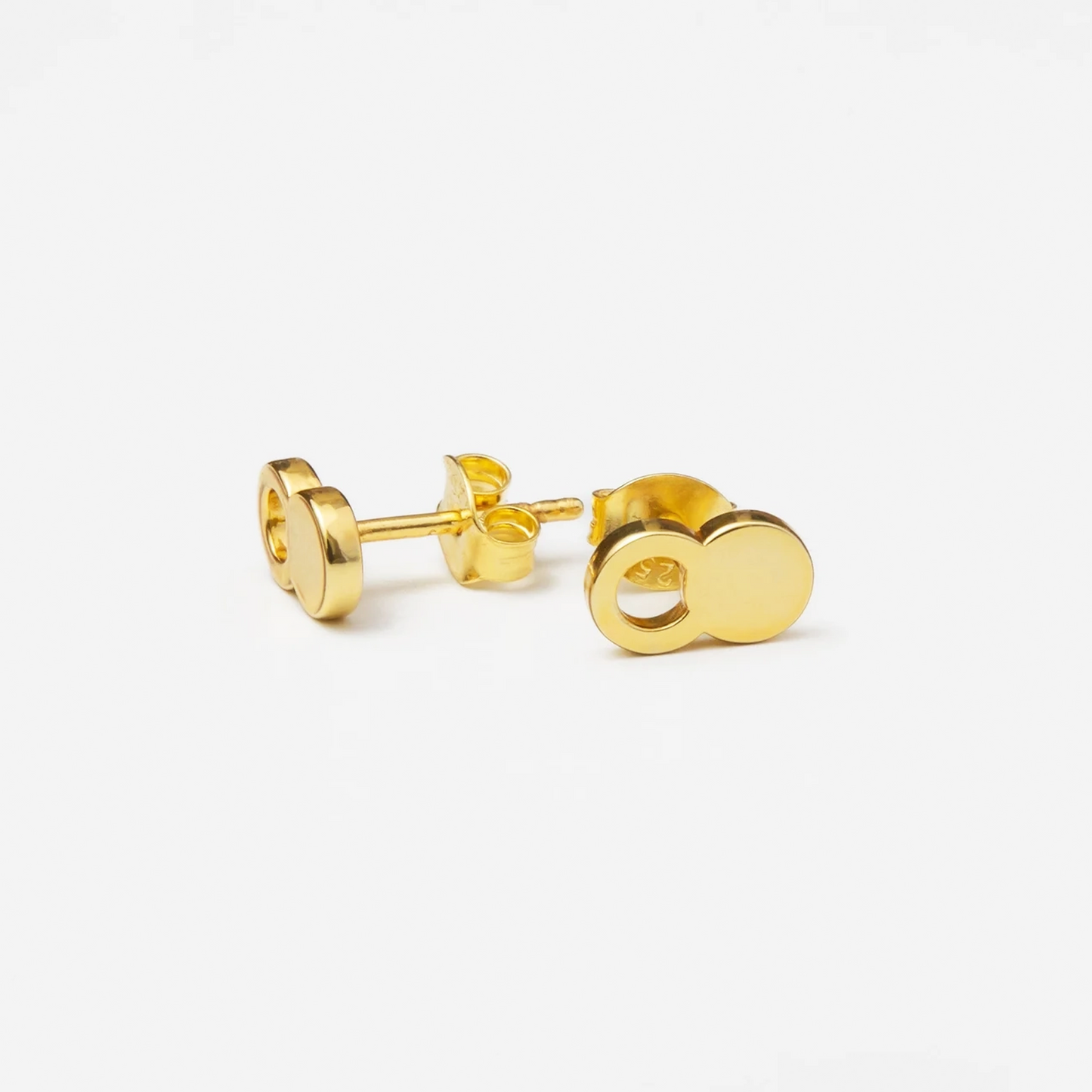The Empty Tomb Stud Earrings - Gold (Plated) - Earrings