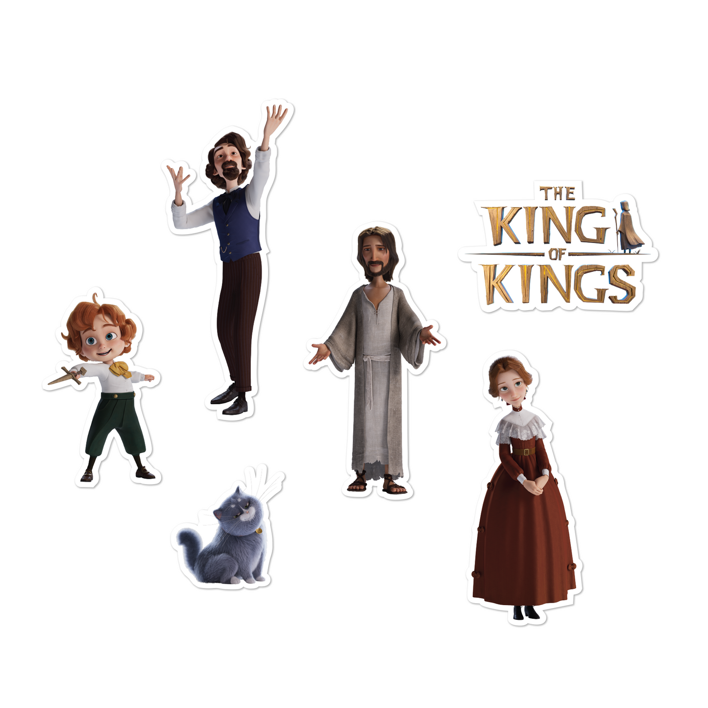 King of Kings Sticker Pack - Stickers