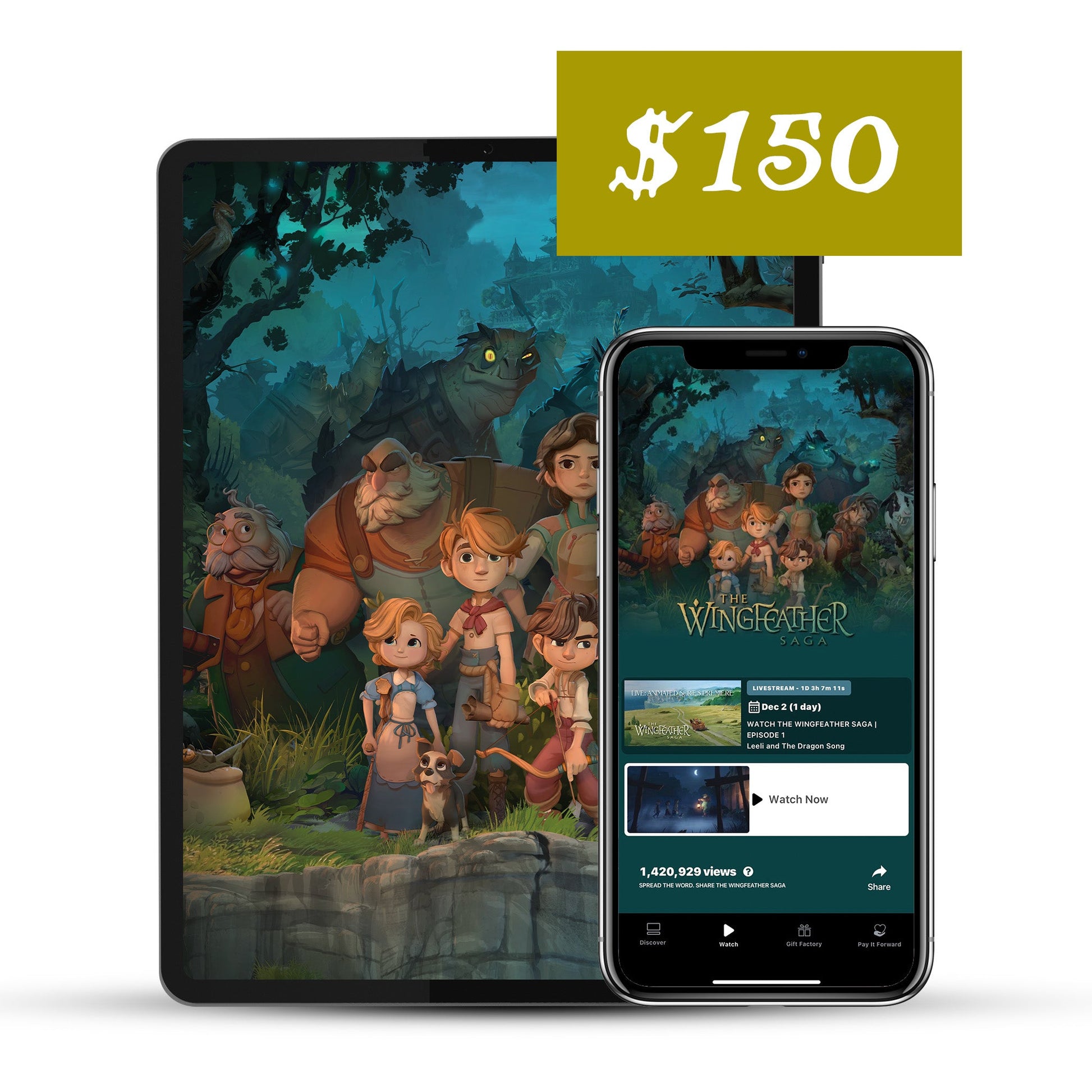 The Wingfeather Saga - Pay It Forward - $150 - PIF