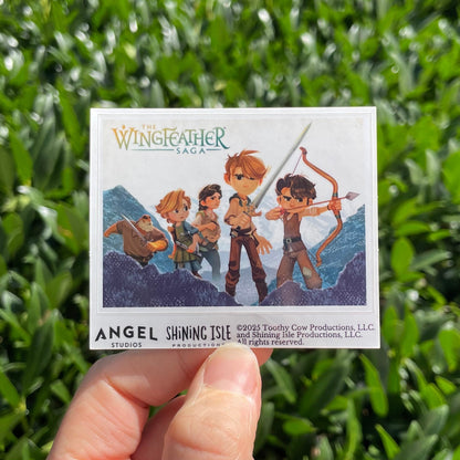 The Wingfeather Saga Sticker - Red - Sticker