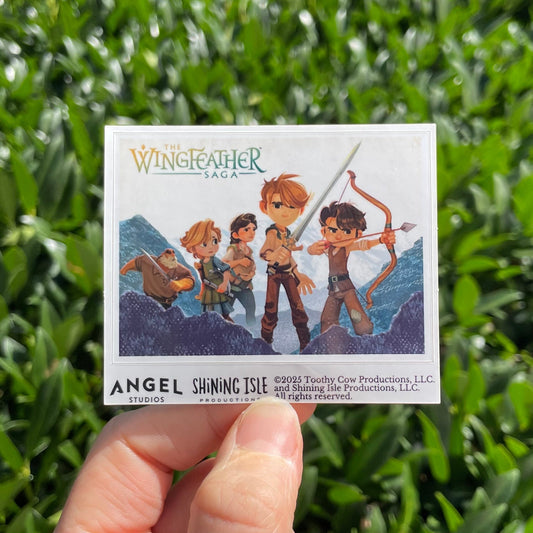 The Wingfeather Saga Sticker - Red - Sticker