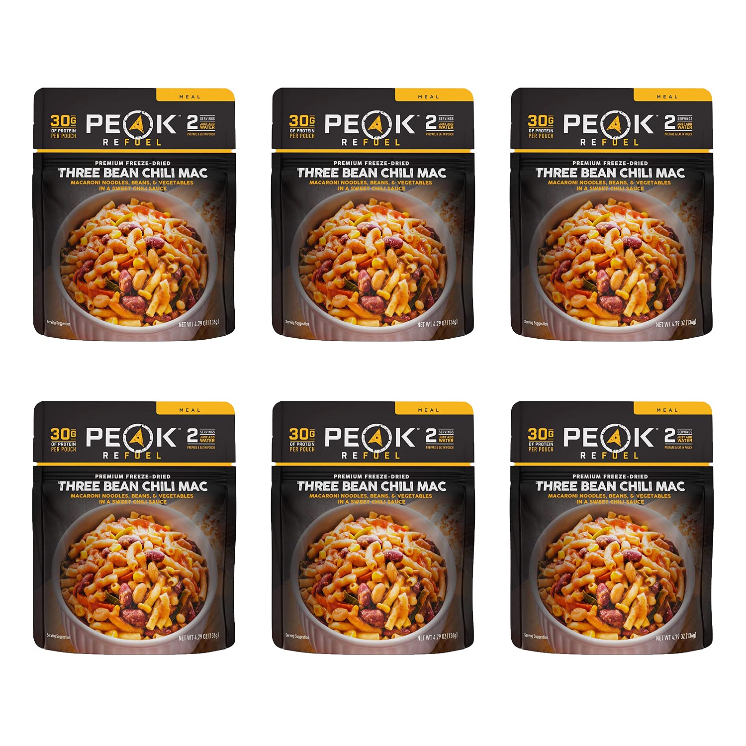 Three Bean Chili Mac - 6-Pack - Meals
