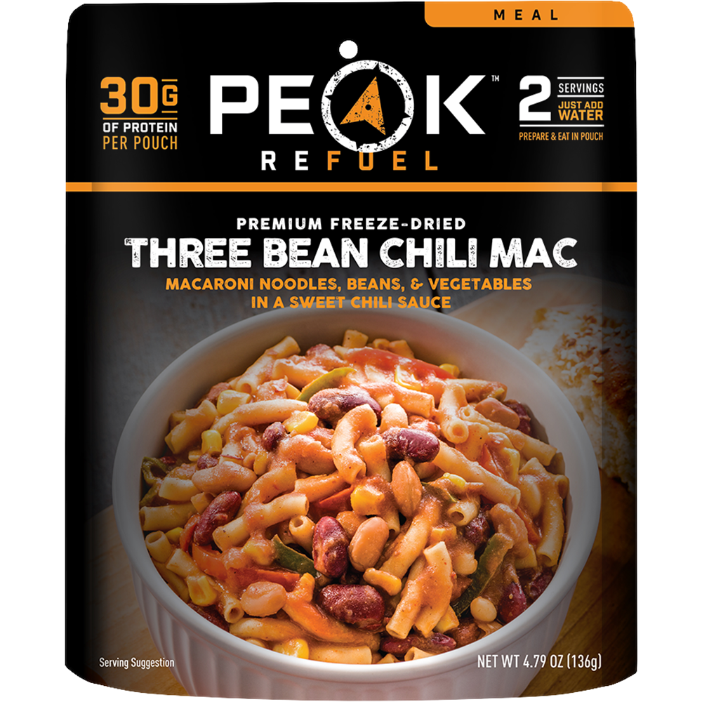 Three Bean Chili Mac - Single Pouch - Meals