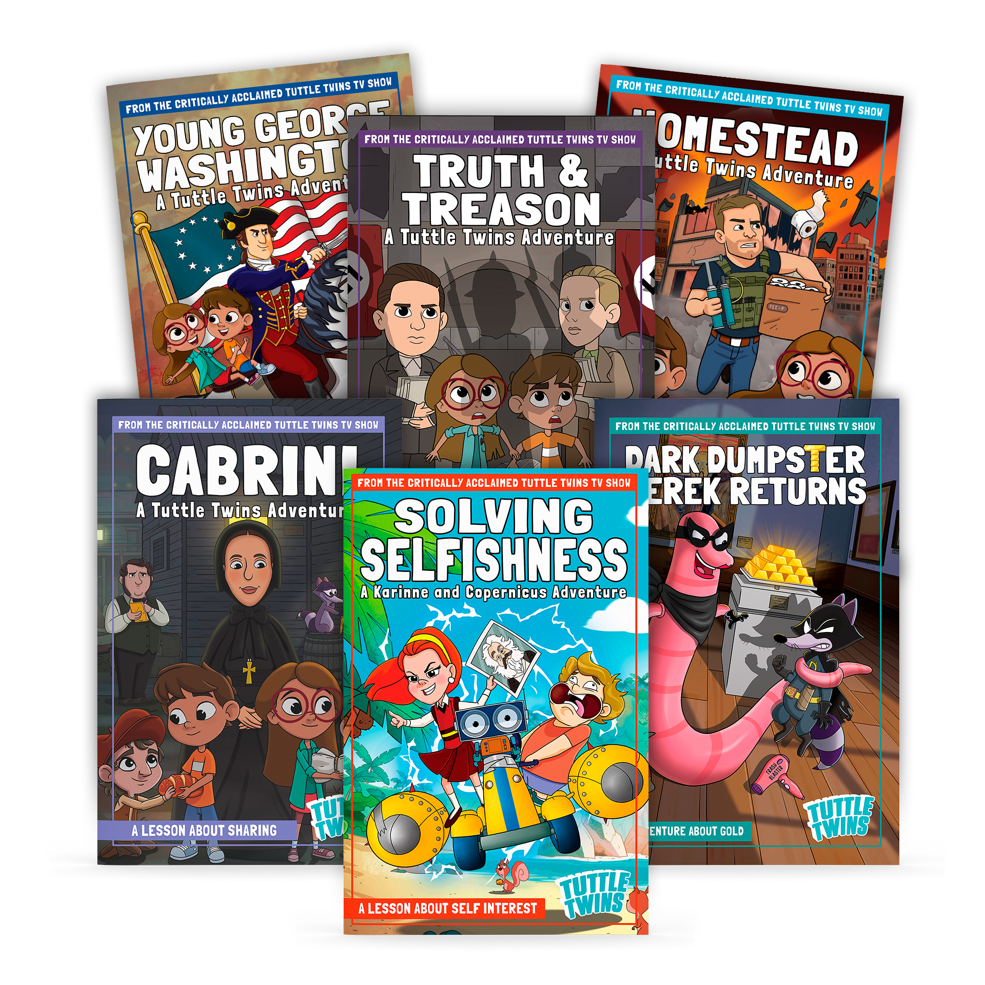 Tuttle Twins 6 Comic Book Bundle - Bundles