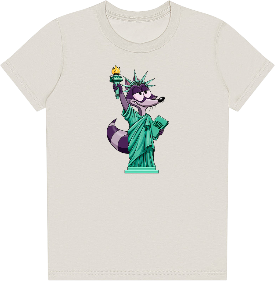 Tuttle Twins Derek Statue of Liberty Shirt - Youth
