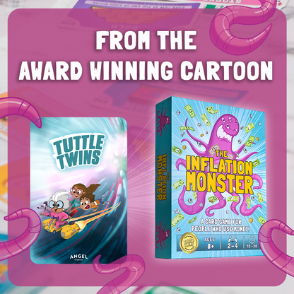 Tuttle Twins Inflation Monster Card Game - Playing Cards