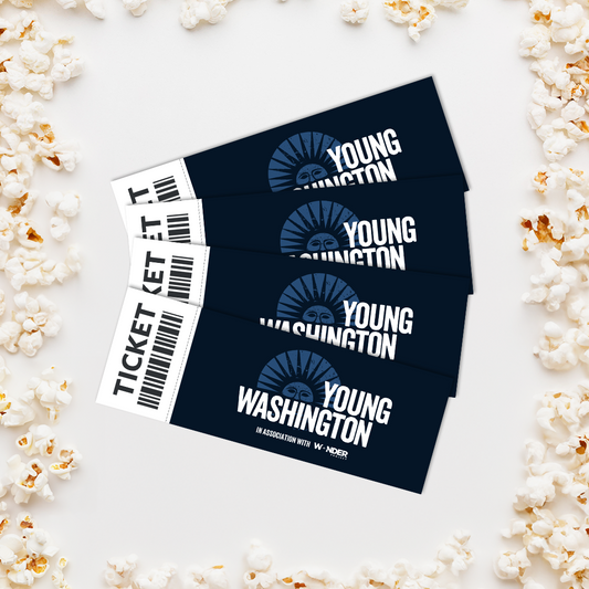 Young Washington - Movie Ticket PREORDER - Merch Only - Ticket